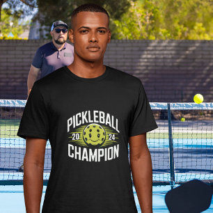 Pickleball Kampioen van het Jaar Pickle Ball Fun T-shirt