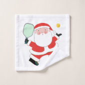 Pickleball Kerst Badhanddoekenset Bad Handdoek (Wasdoekje)
