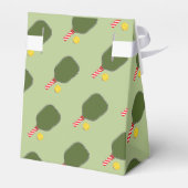 Pickleball kerst bedankdoosjes (Achterkant)