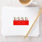 Pickleball kerst etiket (Insitu)