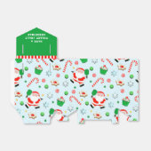 Pickleball Kerst Favor Doos Bedankdoosjes (Uitgevouwen)