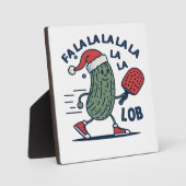 Pickleball kerst fotoplaat (Voorkant)
