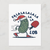 Pickleball kerst informatiekaartje (Voorkant)