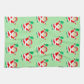 Pickleball Kerst Keukendoek Theedoek (Horizontaal)