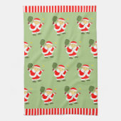 Pickleball Kerst Keukendoek Theedoek (Verticaal)