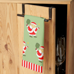 Pickleball Kerst Keukendoek Theedoek