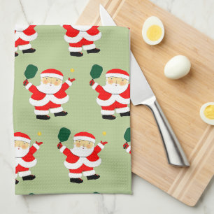Pickleball Kerst Keukendoek Theedoek