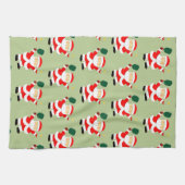Pickleball Kerst Keukendoek Theedoek (Horizontaal)