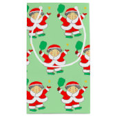 Pickleball Kerst Kleine Cadeautas (Achterkant)