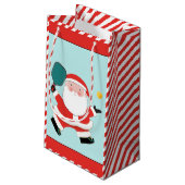 Pickleball Kerst Kleine Cadeautas (Achterkant Gekanteld)