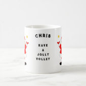 Pickleball kerst koffiemok (Center)