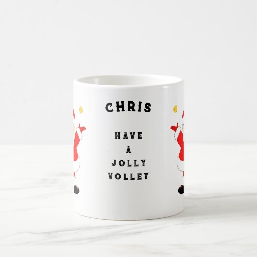 Pickleball kerst koffiemok (Center)