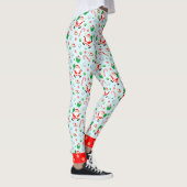 Pickleball Kerst Leggings (Rechts)