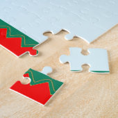 Pickleball kerst legpuzzel (Zijkant)