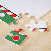 Pickleball kerst legpuzzel (Zijkant)