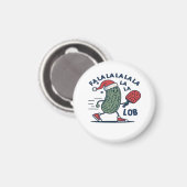 Pickleball kerst magneet (Voorkant / Achterkant)