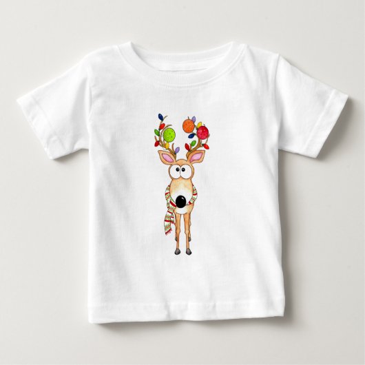 Pickleball Kerst Reindeer (Voorkant)