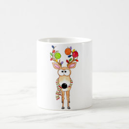Pickleball Kerst Reindeer Koffiemok