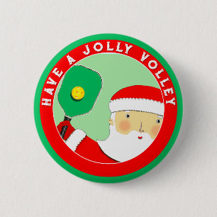 Pickleball Kerst Sockvullers Knop Ronde Button 5,7 Cm