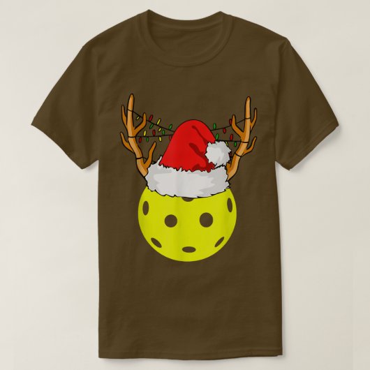 Pickleball kerst t-shirt (Design voorkant)