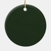 Pickleball Kerst thema Keramisch Ornament (Achterkant)