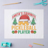 Pickleball kerst tissuepapier (Craft)