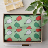 Pickleball kerst tissuepapier (Geschenk)