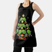 Pickleball Kerstboom Dink Pickle Ball Speler Schort (Insitu)