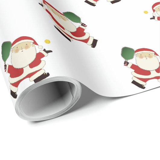 Pickleball Kerstcadeau Cadeaupapier (Rol Hoek)