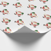 Pickleball Kerstcadeau Cadeaupapier (Hoek)