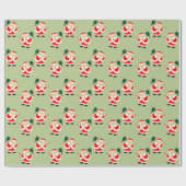 Pickleball Kerstcadeau Cadeaupapier (Vlak)