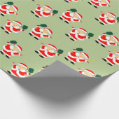 Pickleball Kerstcadeau Cadeaupapier (Hoek)