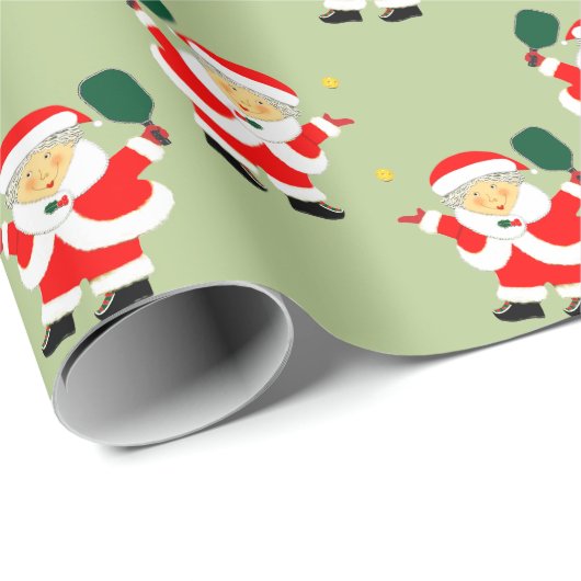 Pickleball Kerstcadeau Cadeaupapier (Rol Hoek)