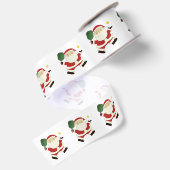 Pickleball Kerstcadeau Satijnen Lint (Achterkant)