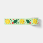 Pickleball Kerstcadeau Satijnen Lint (Voorkant)