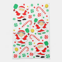 Pickleball Kerstcadeau Theedoek