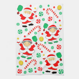 Pickleball Kerstcadeau Theedoek