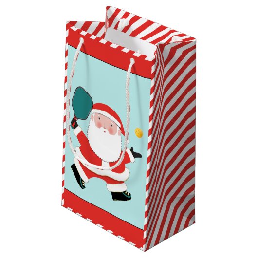 Pickleball-kerstcadeau voor kleine cadeaus klein cadeauzakje (Achterkant Gekanteld)