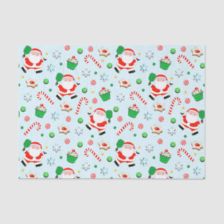 Pickleball-kerstcadeaubon Tissuepapier