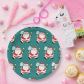 Pickleball-kerstfeestdag bord (Feest)