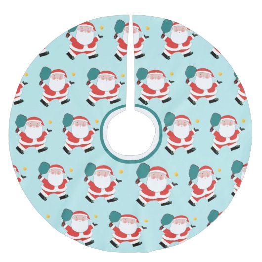 Pickleball Kerstfeestdag Kerstboom Rok (Voorkant)