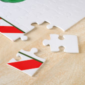 Pickleball Kerstfeestdag Legpuzzel (Zijkant)