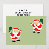 Pickleball-kerstfeestkaarten Feestdagenkaart (Voorkant / Achterkant)