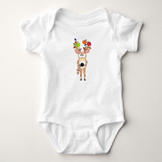 Pickleball Kersthert Romper (Voorkant)