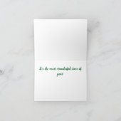 Pickleball kerstkaart bedankkaart (Binnen)