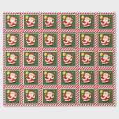 Pickleball Kerstmis Cadeaupapier (Vlak)