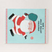 Pickleball Kerstmis Jigzaag Puzzle Legpuzzel (Horizontaal)