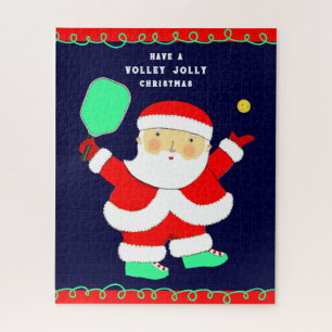 Pickleball Kerstmis Legpuzzel