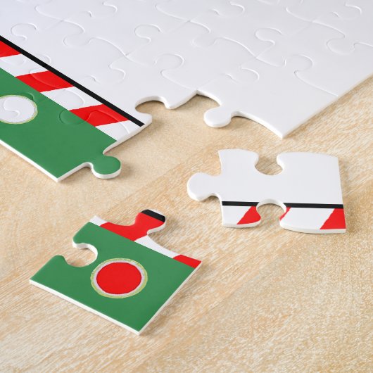 Pickleball Kerstmis Legpuzzel (Zijkant)