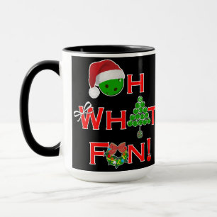 Pickleball Kerstmis Oh wat leuk Mok